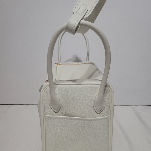 Brand new Hermès White Lindy 26 - Picture 12 of 16